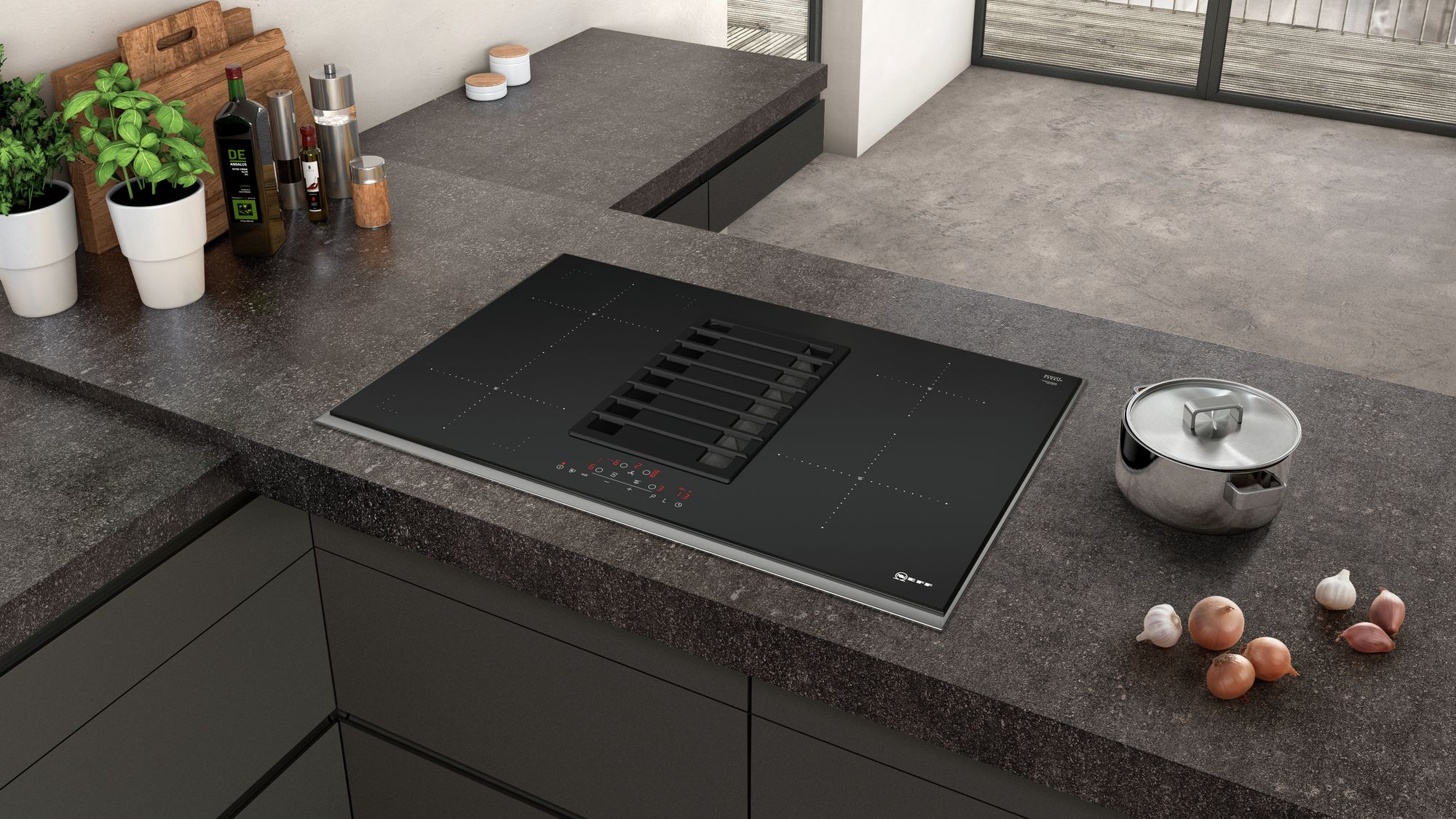 Plaque-Induction-Neff-Avec-Hotte-Integree